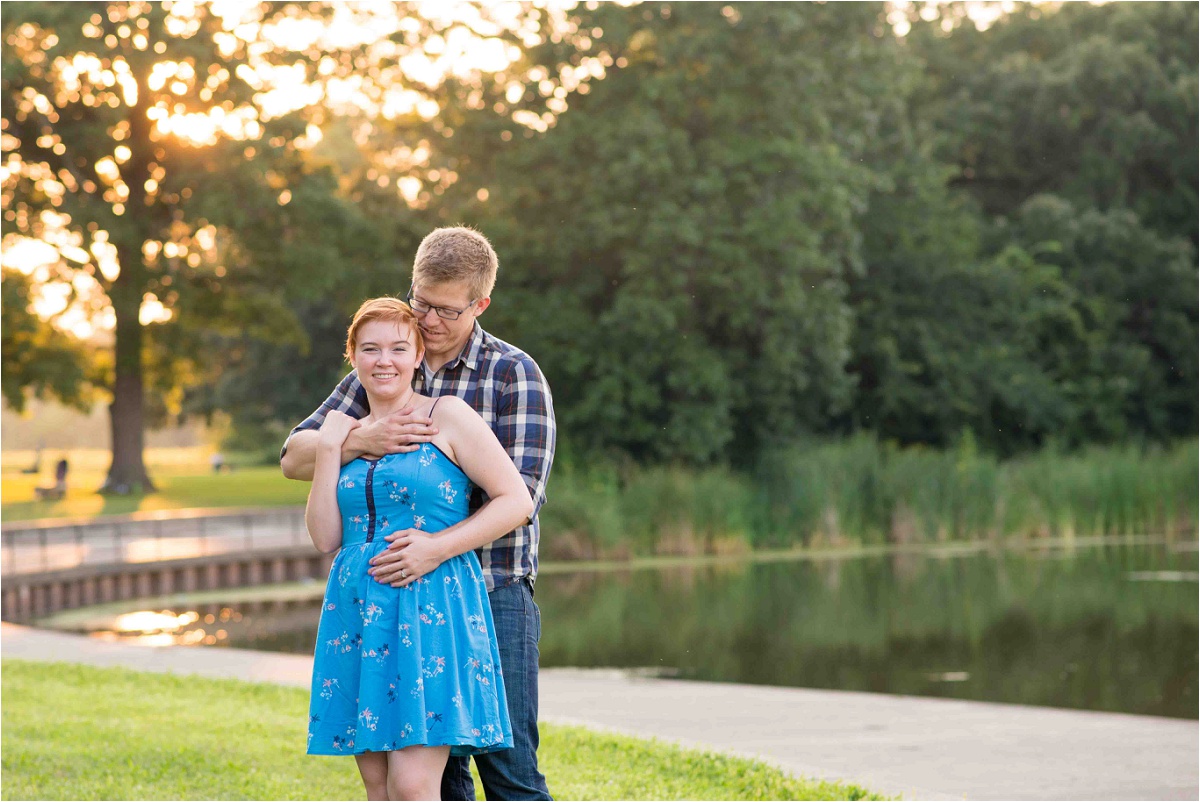 Elk Grove Camping Engagement Photography