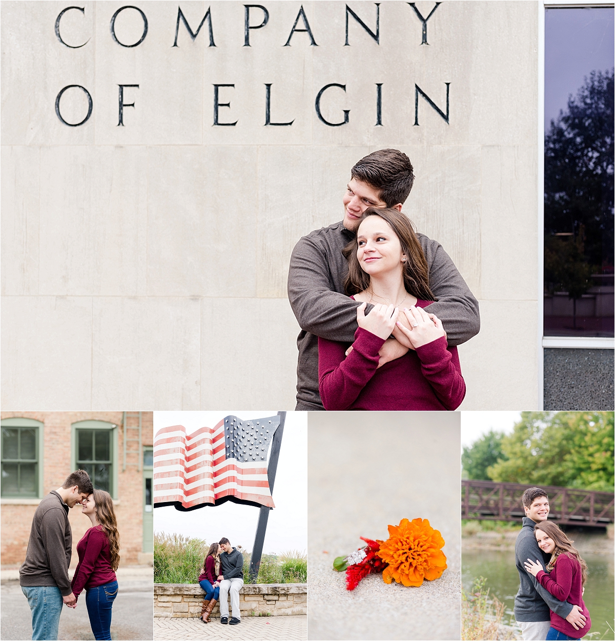 elgin engagement photographer