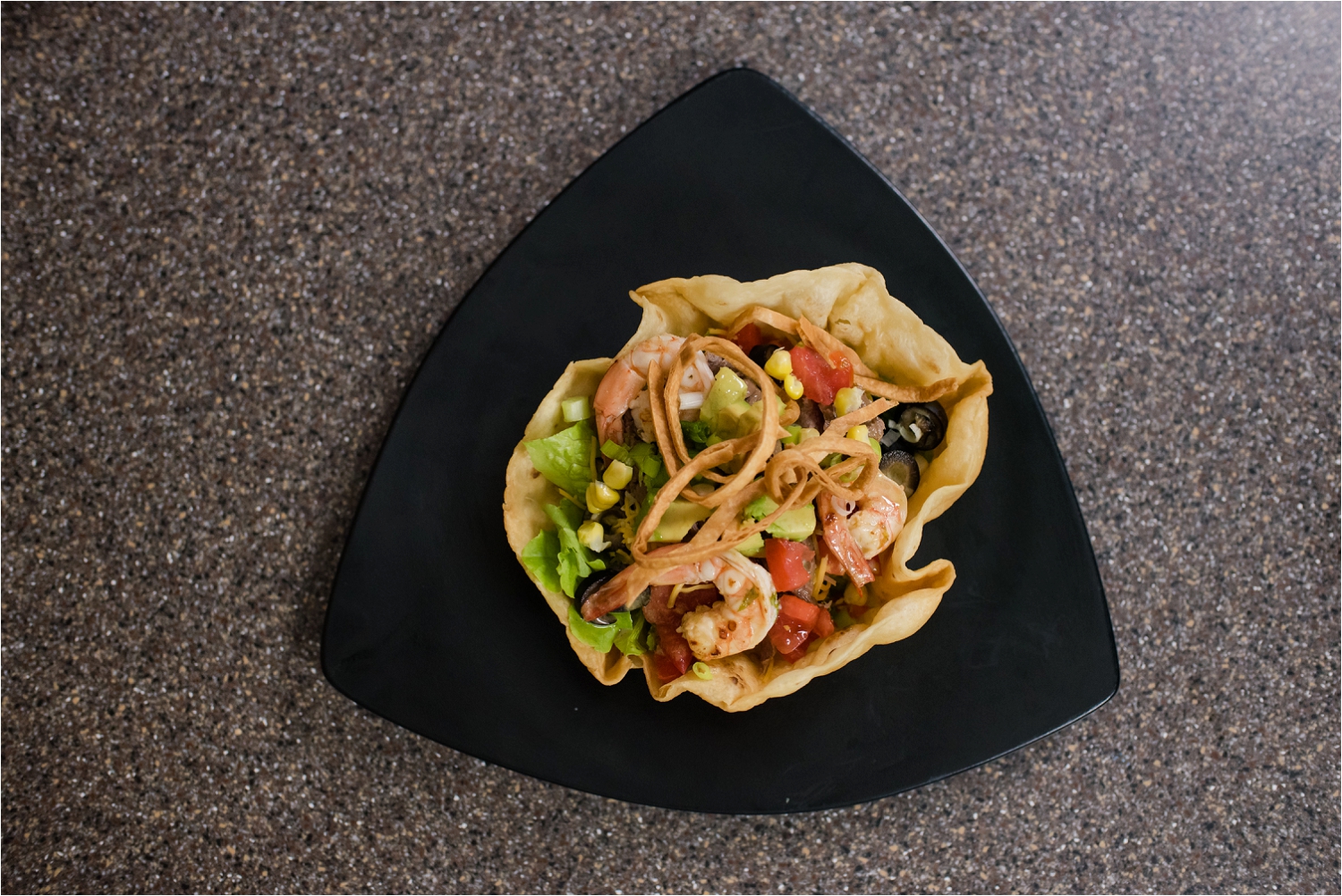 Carne Asada Taco Salad Blue Margarita