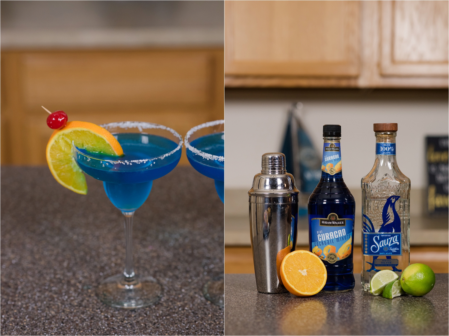 Carne Asada Taco Salad Blue Margarita