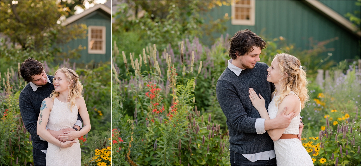 Ellwood House Engagement Photography Dekalb IL