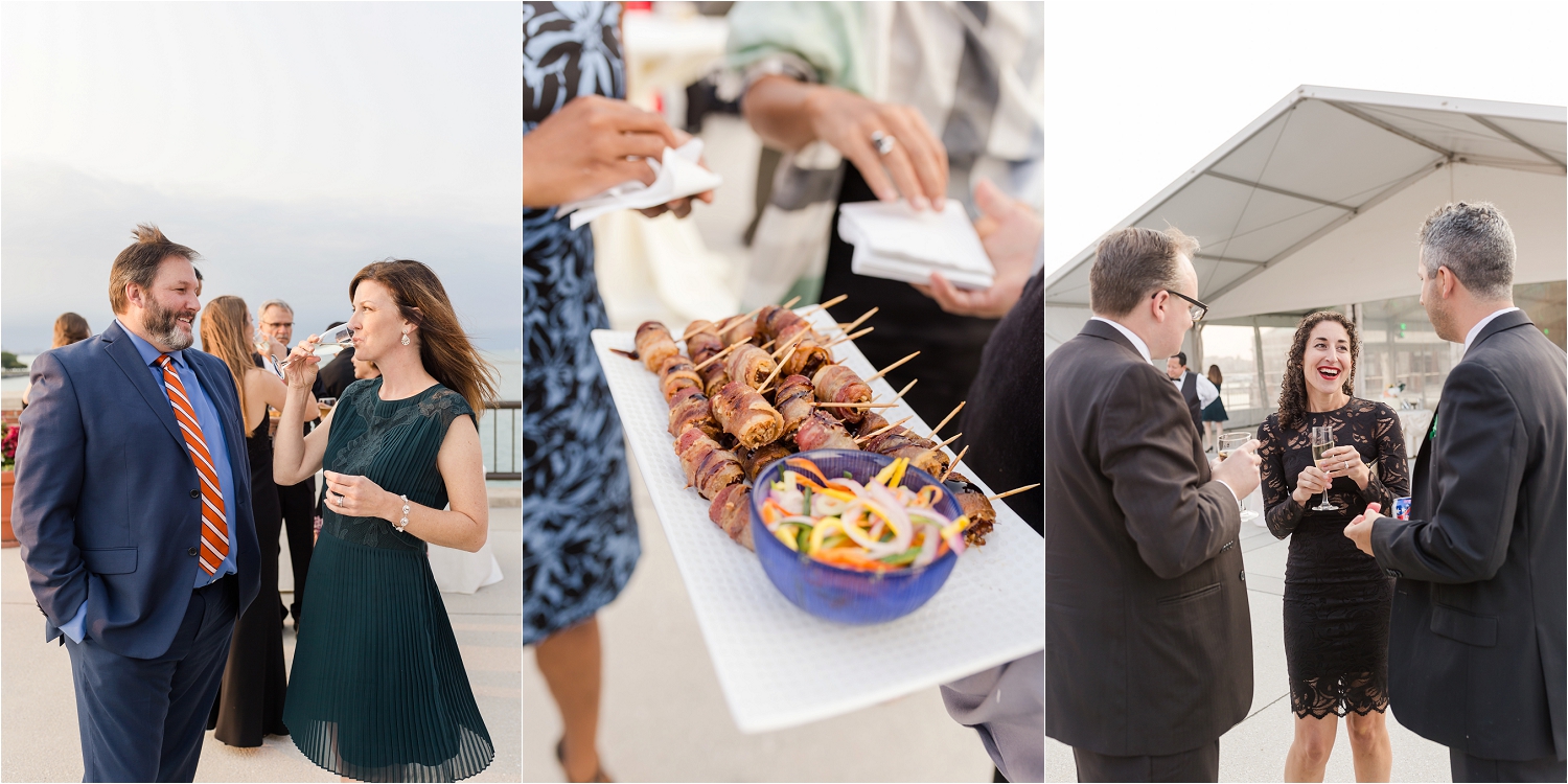 Navy Pier Rooftop Wedding Art Deco Chicago