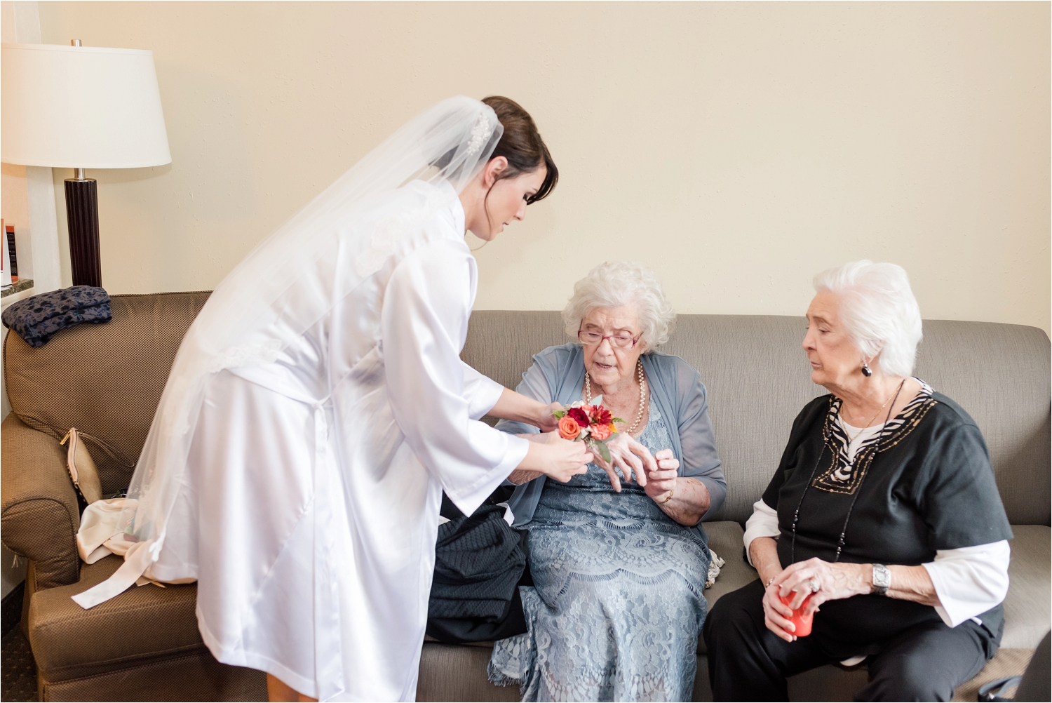 Boulder Ridge Country Club Burgundy Wedding