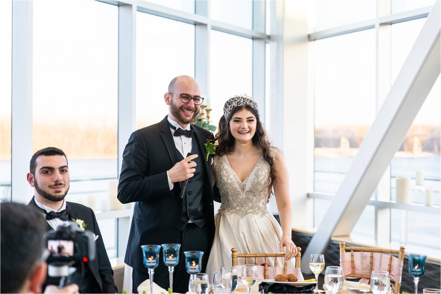 Middle Eastern River Room Wedding Dubuque IA