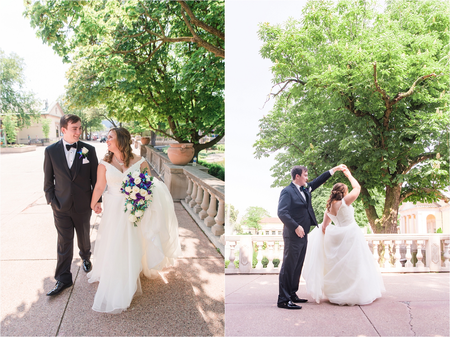 Jewish Black Tie Zoo Wedding Brookfield Il Mindy Leigh