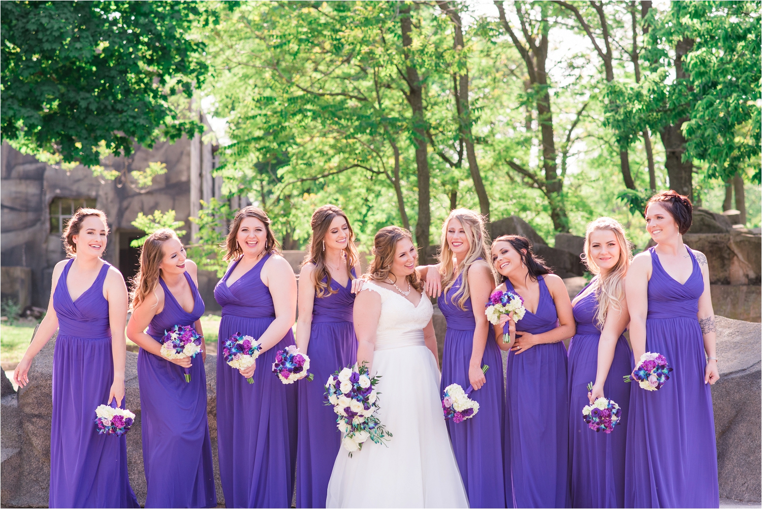 Jewish Black Tie Brookfield Zoo Wedding