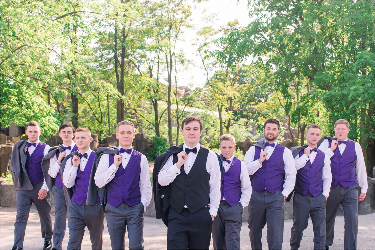 Jewish Black Tie Brookfield Zoo Wedding