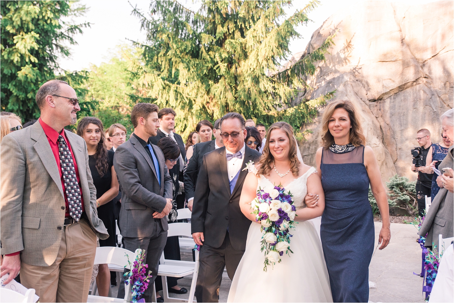 Jewish Black Tie Brookfield Zoo Wedding