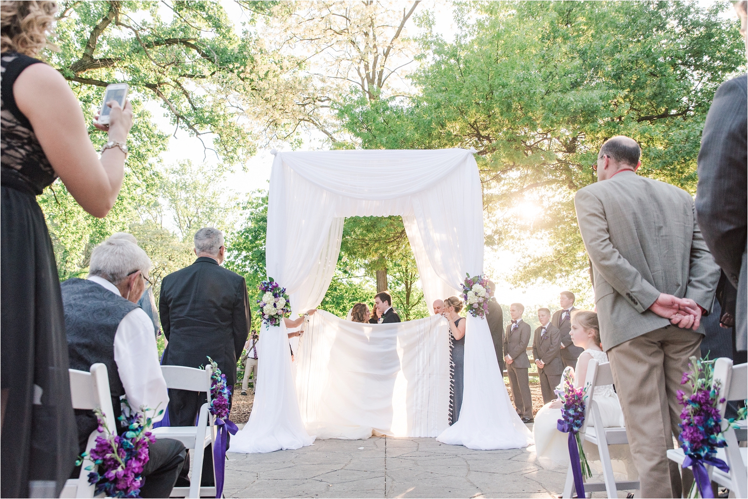 Jewish Black Tie Brookfield Zoo Wedding