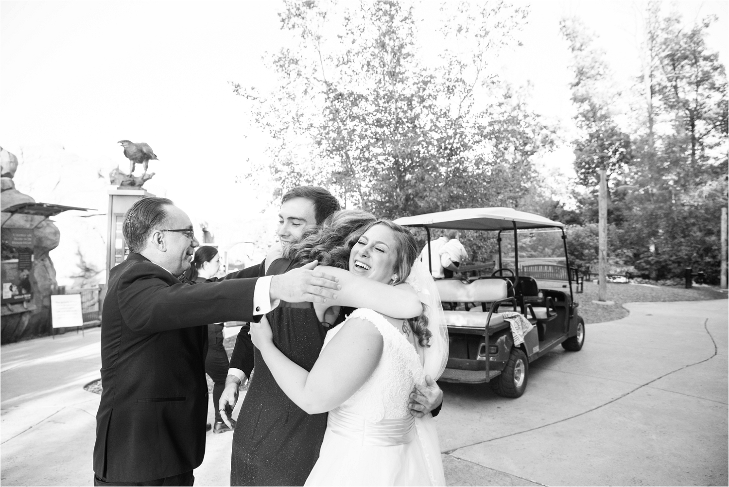 Jewish Black Tie Brookfield Zoo Wedding
