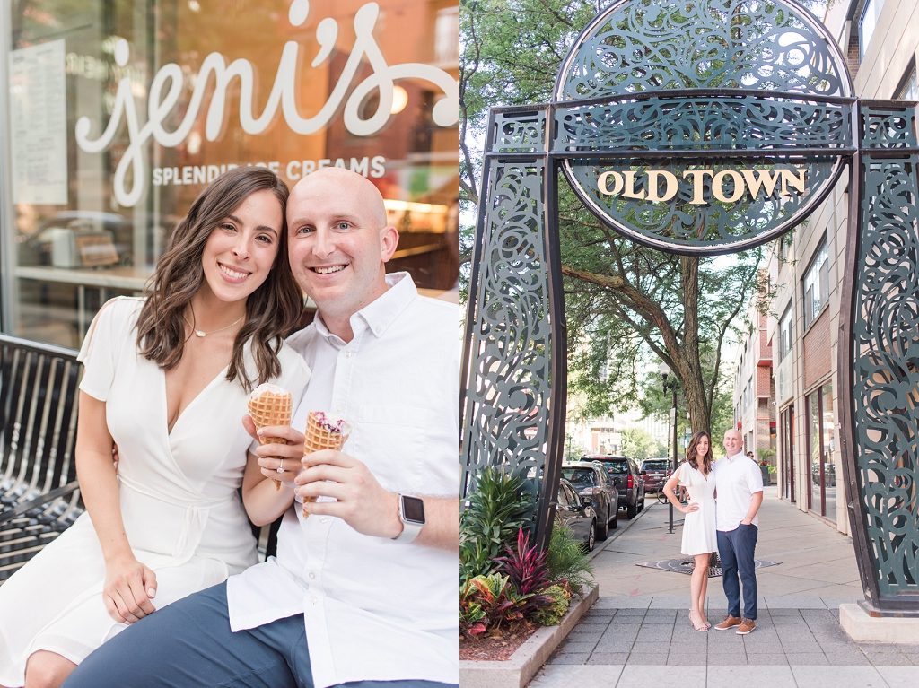 Old Town Engagement Photographers Chicago IL